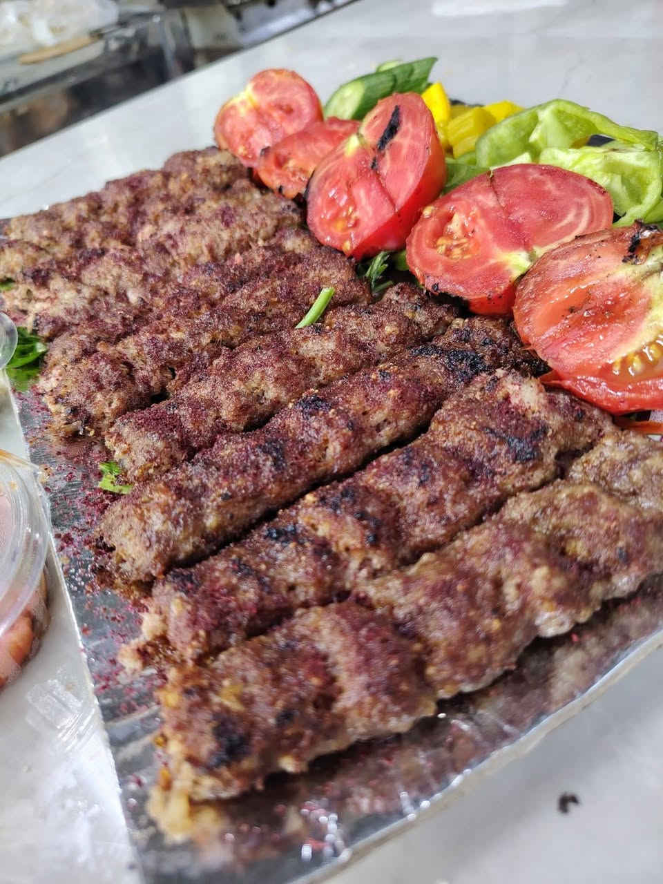 #هله_والله 
➖➖➖➖➖➖➖➖➖
ڪباب اهلنا لحم عراقي طازج.. 
#تاڪل_وانت_مطمئن..
ــــــــــــــــــــــــــــــــــــ
🔥 صينية ڪباب لحم ، 10 شيش  🇮🇶
مع المقبلات مع المدارة ،، ب10 الاف فقط.. 
وبلا شك ان اللحم المستخدم هو لحم عراقي طازج 🇮🇶🇮🇶🇮🇶🇮🇶

🍀🍀🍀🍀🍀🍀🍀🍀🍀🍀🍀🍀
#للــــــــحجز 

👈🏼***********

   👈🏼 ***********

➖➖➖➖➖➖➖➖➖
هله والله لديڪــــــــــم، 
لاخوف عليڪــــــــــــــــم 😘😍
-
✔️واســــــــط.. 
✔️عزيــــــــــــزية..
✔️ الجمعية الاولـــــــى.. 
✔️خلف مرطبــــات زهرة الخليج.. 
.
