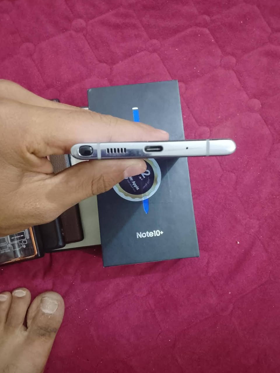 سلام عليكم  جهاز للبيع او مراوس نوت 10بلس ذاكر ٢٥٦ عشوائية ١٢ جهاز كدام عينك نضيف ما مفتوح بس بي فطور بل شاشة و شريط لفوك ما يلمس آلة بقلم جهاز العاب بي بوبجي 90فريم يخبل حلو كلش جهاز كامل ملحقات شاحنة و كارتون لصلي و كفر


**إذا كنت صاحب هذا الإعلان وتريد حذفه لأي سبب، رجاءا أرسل رسالة إلى الدعم الفني**