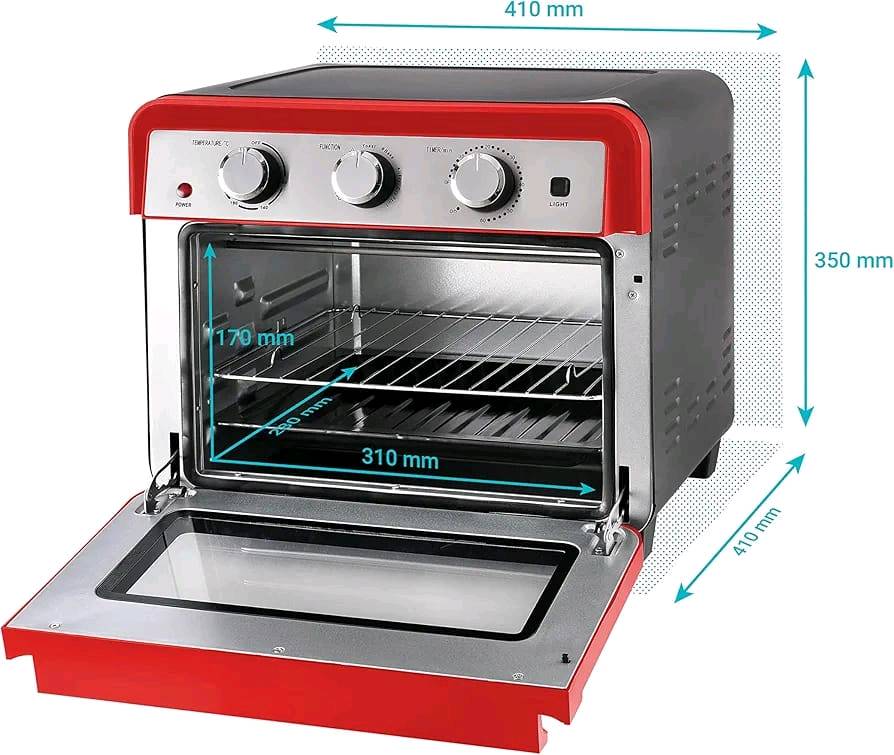 🔥✨ فرن + قلاية هوائية 4×1 من KALORIK ✨🔥
اختصر عليك المطبخ بجهاز واحد يجمع القوة، السرعة، والطعم اللذيذ 😍👌
🍗 4 وظائف بجهاز واحد
✔️ فرن كهربائي
✔️ قلاية هوائية بدون زيت
✔️ شواية دوارة للدجاج
✔️ تجفيف وطهي متكامل
⚡ أداء قوي وسريع
🔸 حرارة عالية وتوزيع مثالي للطبخ 🔥
🔸 تحكم يدوي سهل بدرجات الحرارة والوقت
🔸 طهي متساوي من كل الجهات
🍟 قلي صحي بدون زيت
استمتع بأكلات مقرمشة وطعم خيالي مع دهون أقل 💪🥗
🍖 ملحقات متكاملة
✔️ سلة شبكية للقلي
✔️ صينية فرن
✔️ سيخ دوار للشوي
✔️ أداة سحب آمنة
✔️ أسطوانة شواء (للتحمير المتساوي)
🧼 تنظيف سهل وسريع
تصميم عملي وملحقات قابلة للفك والتنظيف بكل سهولة ✨
🎯 مثالي لكل بيت
للأكلات اليومية، العزايم، والوجبات السريعة 🍕🍗
💯 جودة أوربية وتصميم أنيق
يجمع بين الشكل العصري والأداء العالي
📦 لا تفوت الفرصة!
خلي مطبخك أذكى وأسرع… واطلبه الآن 🚀