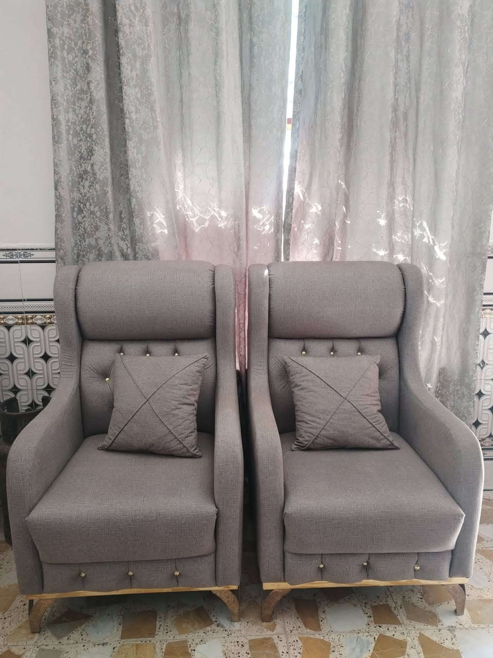 ✨ للبيع تخم قنفات كامل ✨
🛋️ 2 قنفات كبار 🪑 4 قنفات مفرد ☕ طبلة
 نظيف جدا وجاهزة للاستخدام 📍 
مكاني بغداد
للاستفسار خاص


**إذا كنت صاحب هذا الإعلان وتريد حذفه لأي سبب، رجاءا أرسل رسالة إلى الدعم الفني**