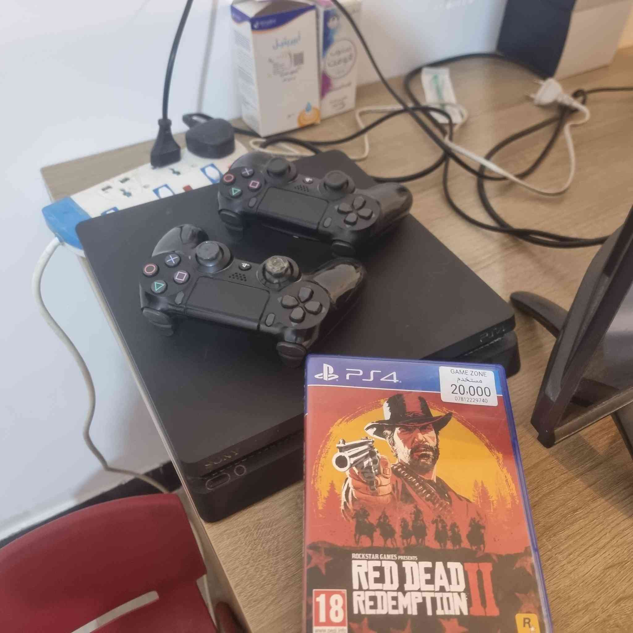 Playstation 4 
نظافة 97% اخو الجديد
ويا دبل جوستك
وحدة اصلية وحدة تجارية ماستر
اخر تحديث اصدار 13.50
مساحة 512gb
لوك ستيكر مامفتوح نهائيا
كامل ملحقاته وياه
ويا مكتبة العاب كبيرة من ابرز الالعاب تتجاوز ١٥ لعبة
Fifa 24,red dead redemption 2,mafia 
مكان نجف
متوفر توصيل حتى للمريخ 😄
تفحصة وتتأكد منه ومن الاداء واخذه
كفاله من كل العطلات
سعر خاص
(فرح ولدك مو نجحو) 😁


**إذا كنت صاحب هذا الإعلان وتريد حذفه لأي سبب، رجاءا أرسل رسالة إلى الدعم الفني**