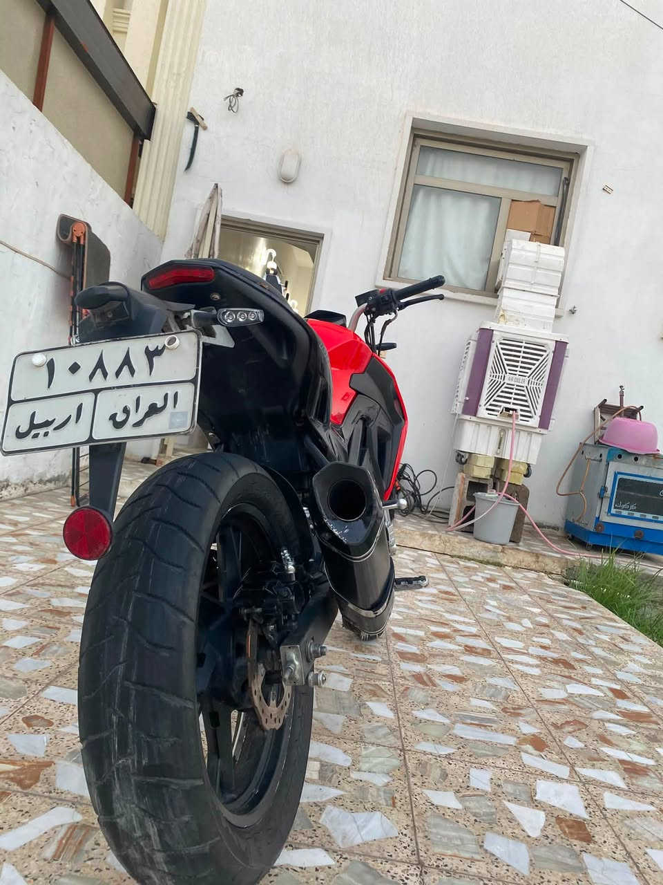 بنلي s180بلادي دراجه رقم اربيل ماشيه ٤٠الف خير من الله دراجه مرواس بوكسر ***********
