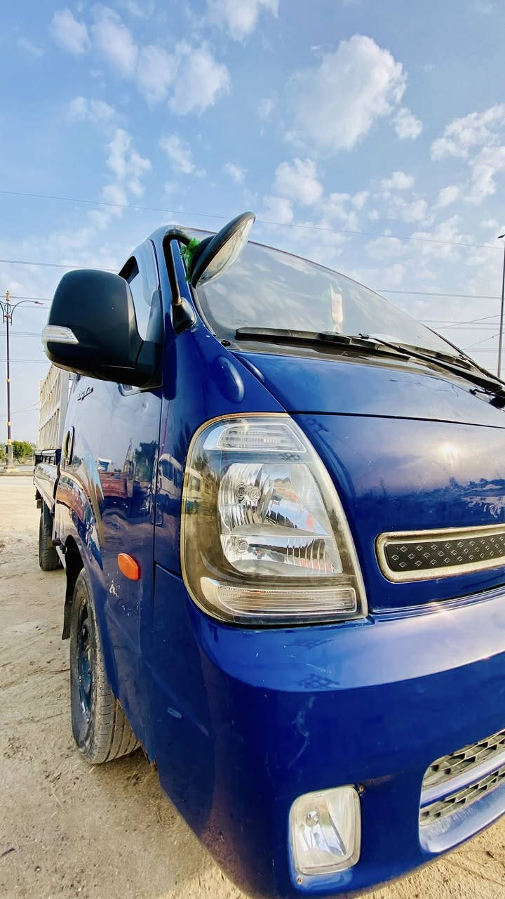 سلام عليكم 
كيا حمل للبيع 
موديل 2006 
سنويه ل 27
مكينه وكير وشاصي كفاله 
باتري جديد 
#السعر75 ورقه 
الرقم

‭0771 808 0233‬
