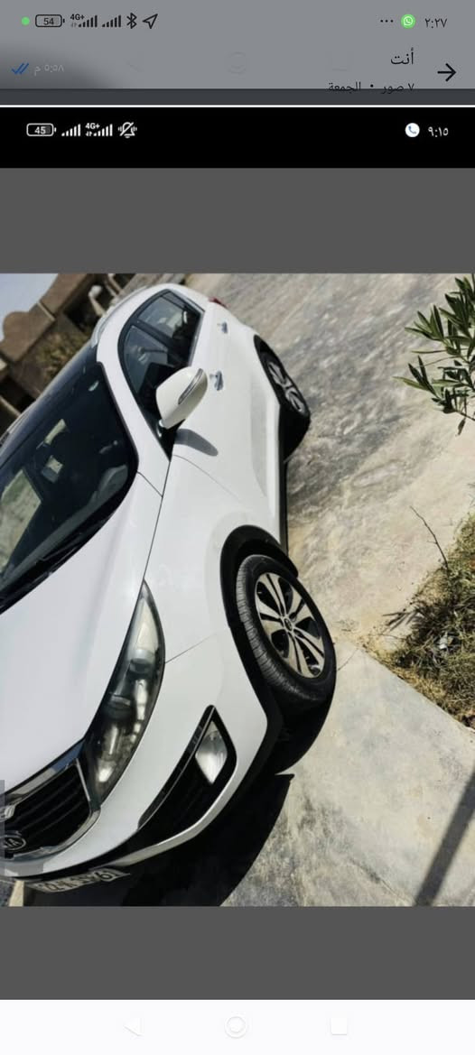 السلام عليكم.كيا سبورتج2013
رقم اربيل دولي 
فول مواصفات 
بصمة تشغيل
بانوراما فتحت سقف
تدفئه بالكشانه
ضرر فقط صبغ بالباب الخلفي يسار
السعر 145وبي مجال
***********
***********
