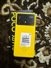 POCO X6 Pro 5G جهاز نضيف كلش جديد ذاكرته 512 مكفول من كلشي سعر 270 وبي...