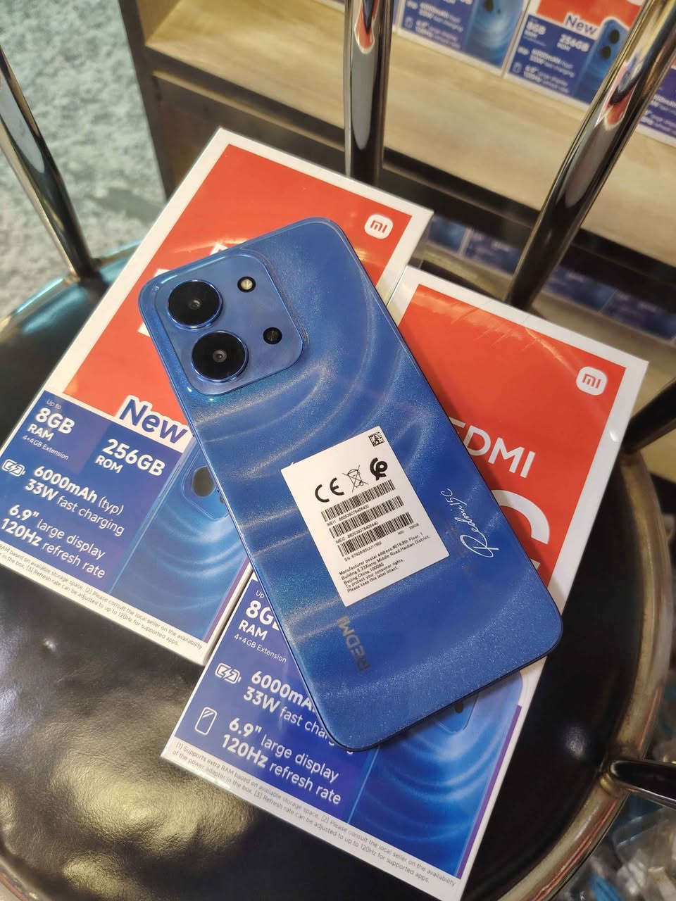 القوه مع الجمال مع الضمان 
ريدمي 15c
ذاكره 256 مع رام 8+8 كيكا 
بطاريه 6000 ملي امبير 
كاميرا خلفيه 50 ميكا بكسل 
معالج قوي للأداء والعاب 
جهاز مستعمل اخو جديد نظيف بعده بلزكته
صار عليه عرض وتخفيض سعر اخو بلاش 
سعر 125 الف 
مفرد وجمله 
توصيل كافه محافظات 
بغداد زيونه ربيعي مقابل مول دريم ستي 
*********** بغداد, العراق
