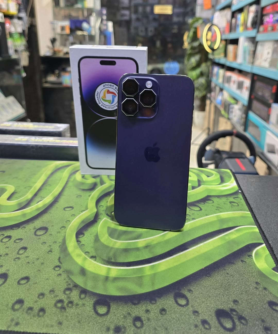 iPhone 14 pro Max
توفر الايفون 14 برو ماكس اللون البنفسجي  المميز 👍 الذاكره 256 البطاريه 91% 🔋🔋   كارتونته والكيبل الأصلي
جهاز شرق أوسط ماستر AAA نموذج M شرط الفحص والضمان 
ا👈👈 للطلب والاستفسار مراسلة الصفحة 👉👉
🌞🌞 الشمس للألكترونيات والألعاب    🌞🌞

🌞🌞🌞 تابع الصفحة لمعرفة أخر العروض 🌞🌞

📲  واتساب : - *********** 📞📞

💢 عنوان المركز/ بابل الحمزه الغربي /قرب فلكة الساعه 💢
✔️ ✔️✔️ مجاور شاورما ابو العبد  ✔️✔️✔️👇👇 تابع الصفحة لمعرفة أخر العروض والتحديثات 👇👇
