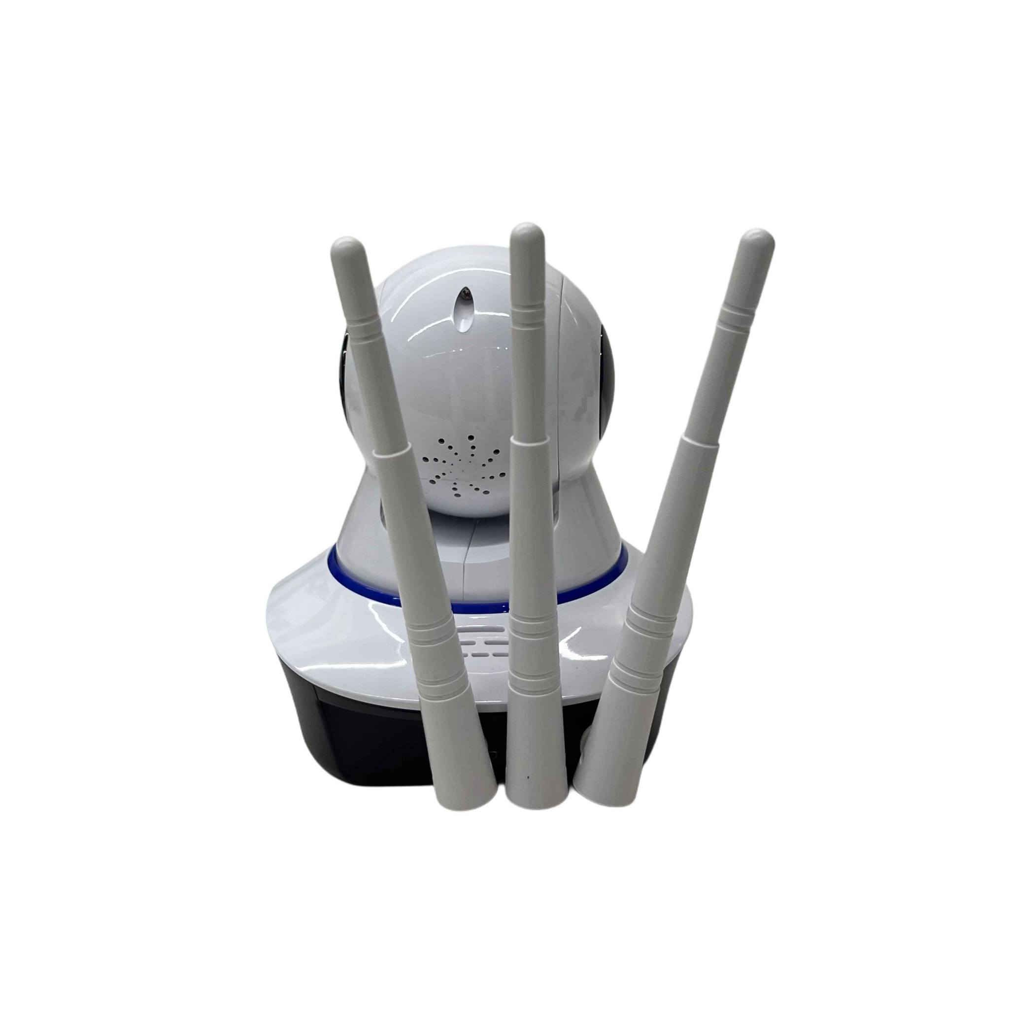 كاميرا المراقبة الذكية Z-3063 بدقة HD مع خاصية التحريك والاتصال اللاسلكي

• حل أمني متكامل وذكي لمراقبة منزلك أو مكتبك مباشرة عبر الهاتف المحمول من أي مكان في العالم.

• تصوير عالي الدقة (HD) يضمن لك رؤية تفاصيل واضحة بفضل مستشعر CMOS المتقدم.

• تغطية شاملة للمكان بفضل محرك داخلي يسمح بتحريك الكاميرا بزاوية 355° أفقياً و120° عمودياً.

• تواصل صوتي باتجاهين تتيح لك سماع ما يدور في المكان والتحدث عبر الكاميرا مباشرة.

• رؤية ليلية متطورة مدعومة بـ 11 صمام IR LED لتوفير رؤية واضحة في الظلام الدامس لمسافة تصل إلى 10 أمتار.

• سهولة التثبيت والاتصال تدعم الاتصال اللاسلكي (Wi-Fi) أو السلكي (Ethernet) مع ميزة إعداد WPS السريع.

المواصفات:
• جودة الفيديو: تدعم دقة 1080p / 640360 / 320240.
• المستشعر: 1/4 CMOS Sensor.
• زوايا الحركة: 355° درجة أفقياً و 120° درجة عمودياً.
• الرؤية الليلية: نظام IR-cut مع 11 وحدة IR LED بمدى 10 أمتار.
• الاتصال: يدعم Wi-Fi (IEEE 802.11b/g/n) ومنفذ إيثرنت RJ-45.
• التخزين: تدعم بطاقات الذاكرة من نوع Micro SD (TF Card).
• الطاقة: مزود طاقة خارجي DC 5V/2A.
• استهلاك الطاقة: 5 واط (كحد أقصى).
• بيئة العمل: تتحمل درجات حرارة من 0° إلى 55° درجة مئوية.

محتويات العلبة:
• كاميرا المراقبة الذكية (Intelligent Camera).
• قاعدة تثبيت (تسمح بالتركيب على المنضدة، الجدار، أو السقف).
• دليل الاستخدام السريع. بغداد, العراق


**إذا كنت صاحب هذا الإعلان وتريد حذفه لأي سبب، رجاءا أرسل رسالة إلى الدعم الفني**