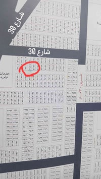 الطوبة والنخيلة • ١٢٥م • شارع ٣٠