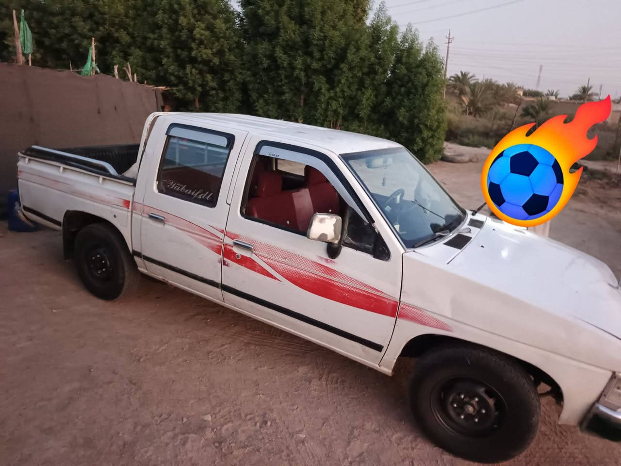 نيسان للبيع 94 كير أو مكينه ونجي 4 شرط حاويه حداديه أو تخم تاير جدد دوشمه توني مسويها كلها فارشها جلد تحويل ثاني يوم رقم ميسان سعر41 بيها مجال ***********
