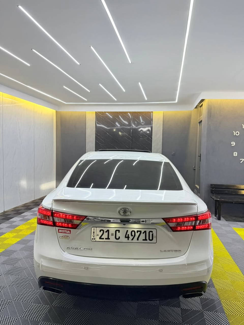 ﷽
TOYOTA AVALON 2013 LIMITED
▫️تويوتا ئه ڤه لون موديل 2013 ليميتد
🔹مواسفات خليجى
فول مواسفات بريمى ده ره جه يه ك
~~~~~~~~~~~~~~~~~~~~~~~~~~~~~~~
مكان🌇: سليماني                     سعر💵:197$
تليفون☎️:*********** ::: ***********
~~~~~~~~~~~~~~~~~~~~~~~~~~~~~~~
▫️كير و مه كينه ى به شه رت نه كراوه 📦
🔹سه وت و سه رف و خه له لى نييه به شه رت

▫️بؤياغ ( يه ك به له بؤياغ هه يه ) دوو جى بجوك ساردى هه يه 
🔹زؤر جوان ماوه ته وه و نمونه يه له جوانيدا📦

▫️مواسفات بريمى فول مواسفات
( به سمه - سلايت - ناو زه رد - كوشن جلد - كوشن ساردو گه رم - كوشن خزن - تبريد مركزي - نيزامى ئيكؤ و سبؤرت - ڤؤليؤم - تحديد سورعه - زينون - زؤر مواسفاتى تر )

▫️چوار تايه و ويلى لؤكى TOYO بيلادى بؤ به ستراوه
🔹كامل سير ڤزى بؤ كراوه و يه ك دينار مه سروفى نييه
🔹سه نه وى و ره قه م و هه زه ى تازه يه به ناوى خومانه
🔹ته حويل و غه رامه به شه رت
🔹(( گير و مه كينه و كاره باى و هه موو گيانى به شه رت )
