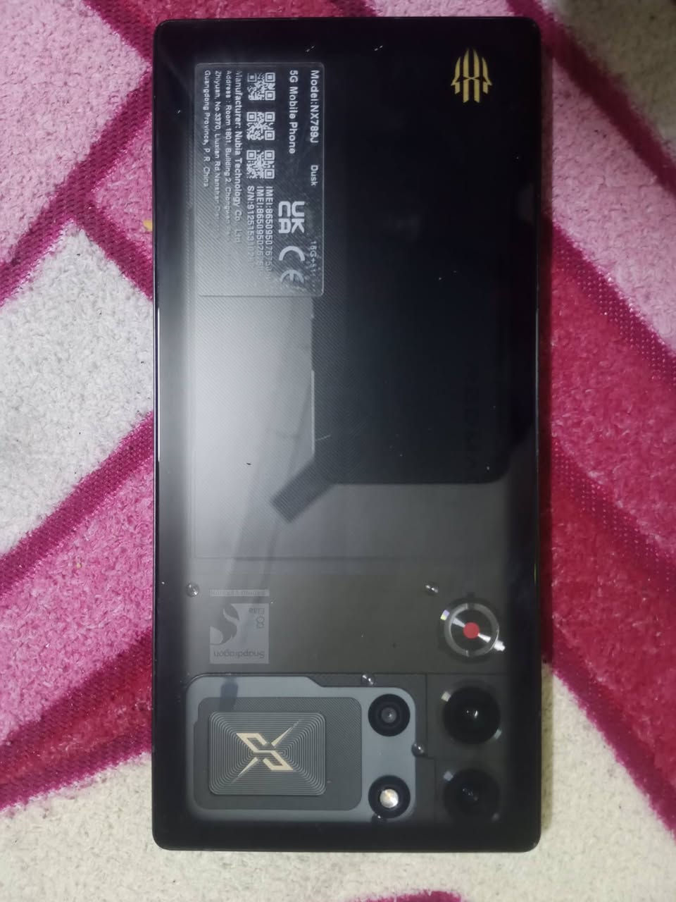 سلام عليكم ورحمه الله ريد ماجك 10 برو S للبيع فقط رام 16 ذاكره 512 جهاز غني عن تعريف  جهاز فول للالعاب كل غراضه كامله السعر 800 عنواني بغداد سلمان باك  الي حب يتفسر اكثر يراسلني او يتصل على الرقم ***********
