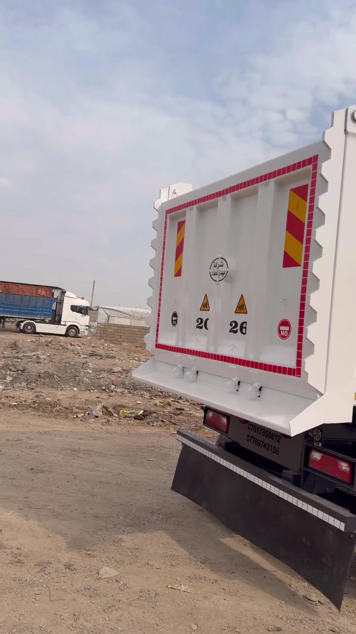 البيع نساف فصال مهدي موصل كوكجلي
اخوان موصفات مكتوب لا تخابر تكول شنو موصفاته 
ارضيه 8ملم قطعه وحد 
صفحات 6ملم 
قواطي 6ملم 
شاصي 16شريط 12على طول بجامه 
جك 100طن مجوعه صيني 
دناكير 16صيني 
اخوان بل نسبه سعر من الخير تخابرني اقل ما أبيع 
$175$
رقم تلفون *********** او 

‭٠٧٧٦ ٩٧٤ ٣١٥٦‬
