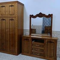 غرفة نوم خشب • ٦ أبواب • بروانة