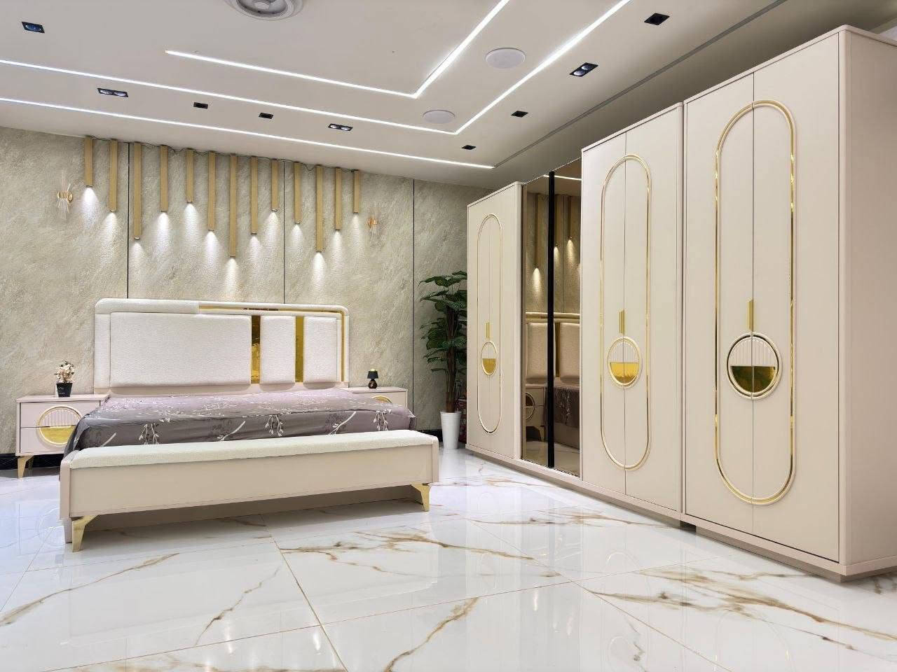 *موديل           كركر            الميتاليك*

*10 قطع             كنتور ملحق    340🎁*

❇️ قياسات ضخمه 
❇️ ميز تواليت عملاق
❇️ اللون الجديد المتميز 
❇️ السرير والشازلونه مخزن
⭕️ زجاج ذهبي مطلي   و   *مطّرش*

🆘 *الأطراف بروفيل*  🆘✨✨✨

❇️ المصنع الأصلي 
❇️ برغي حديد 

⭕️               *نقش MDF*         

توصيل بغداد مجانا 
ا


**إذا كنت صاحب هذا الإعلان وتريد حذفه لأي سبب، رجاءا أرسل رسالة إلى الدعم الفني**