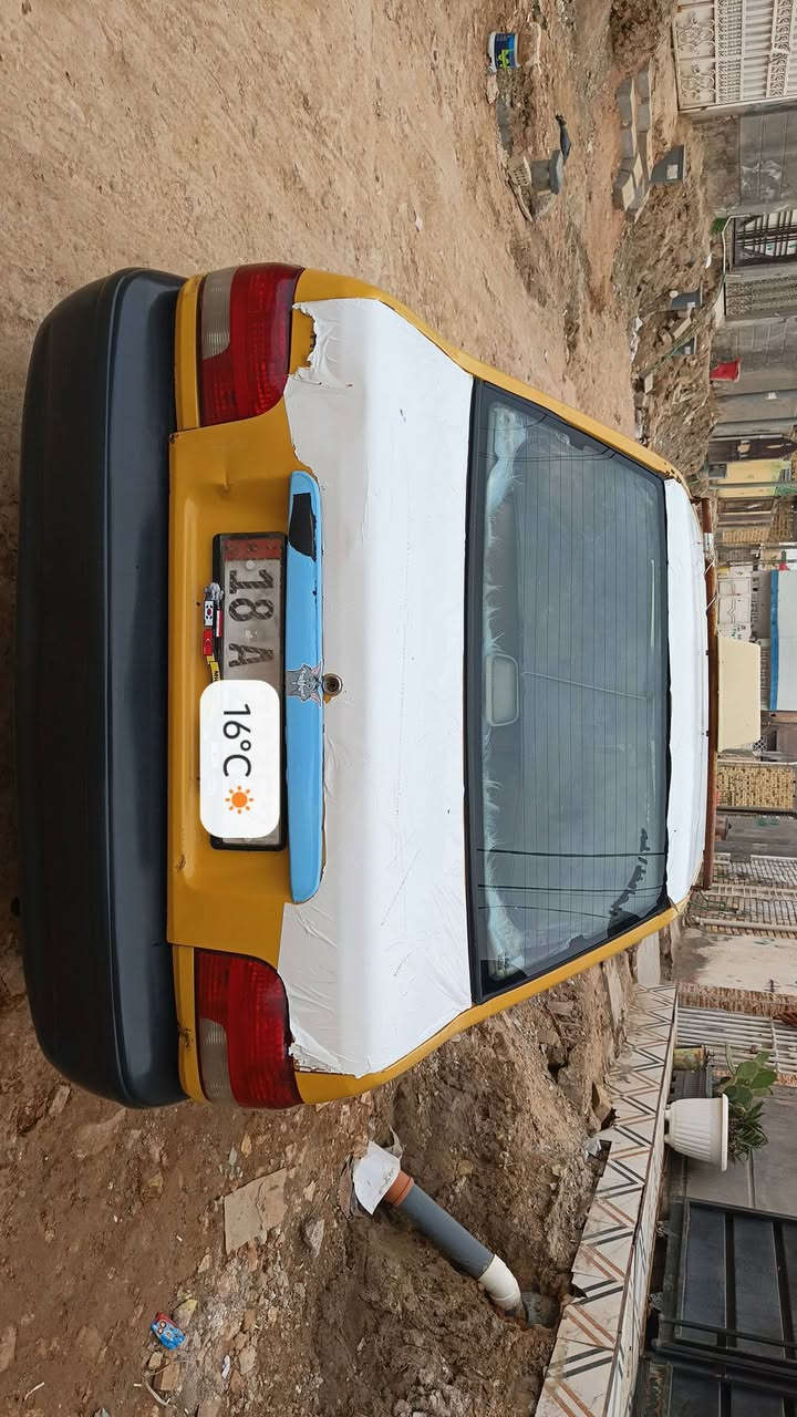 السلام عليكم سايبا 12 جاهزه من كلشي كير مكينه حداديه تخم تاير دوشمه سياره حلوه ومرتبه السياره ب اسمي رقم نكليزي بابل شاشه ترتيبات مفوله سياره تكلبهاا بيدك ترايهاا للبصره ب 30 وبيهاا مجال حك الجيه  ***********
