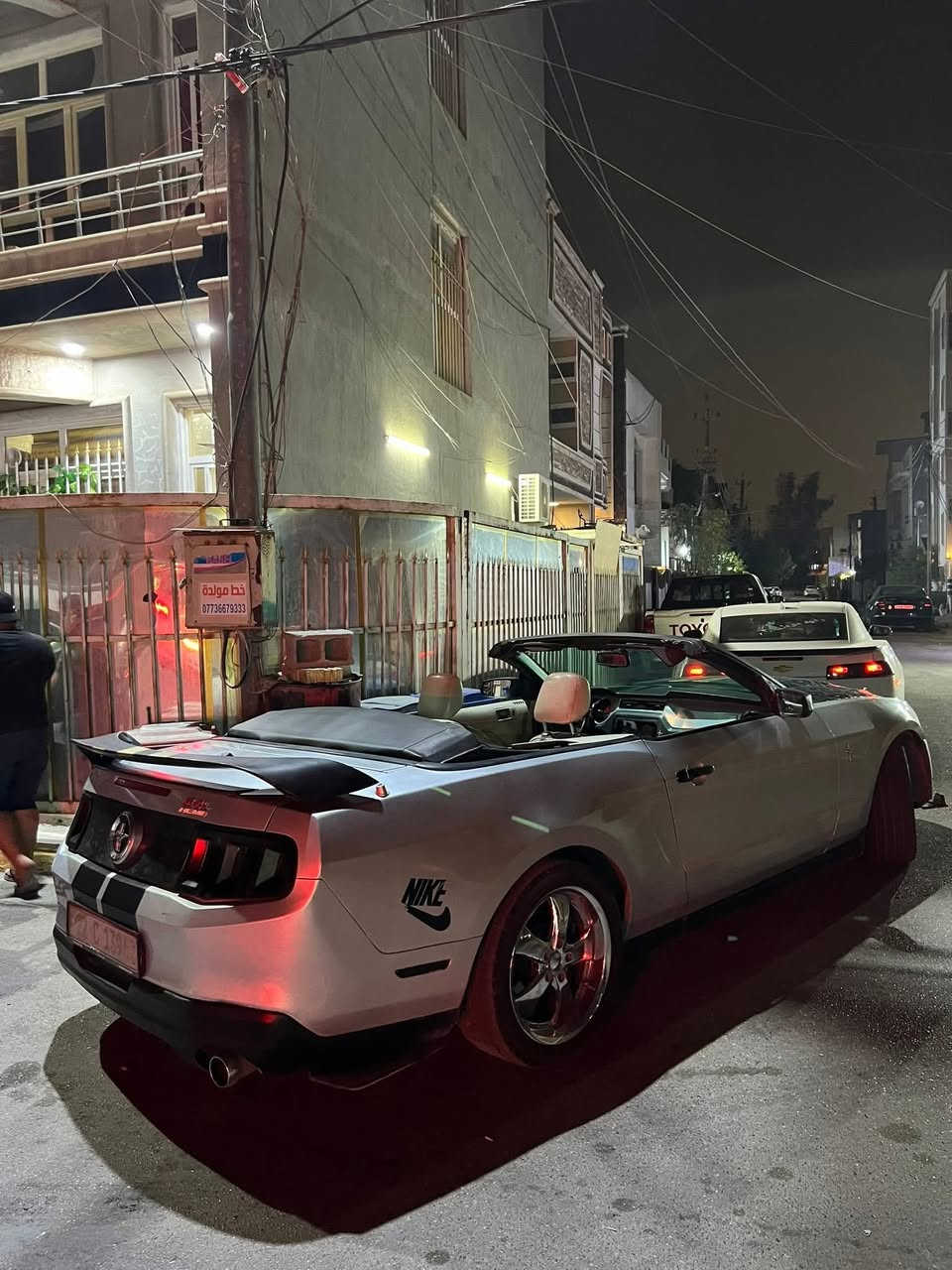 السلام عليكم
موستنك للبيع موديل 2010محدث 2013

فول الفول نضيفه سياره كشف 

رقم أربيل تحويل او وكاله 

السياره كلشي بيها جديد وكامل وجاهزه

نقصها بس عقل تجيب تشد وتبرمج وتروح 

رايدها ب٥٨وبيها مجال قفلها ب٥٠ شراي اتصل *********** على هذا الرقم ومستعجل على بيعتها
