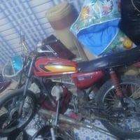 دراجه للبيع كامله عوزه بس مكينه مكاني نجف المناذره ابصخير سعر 90 وبيه ...