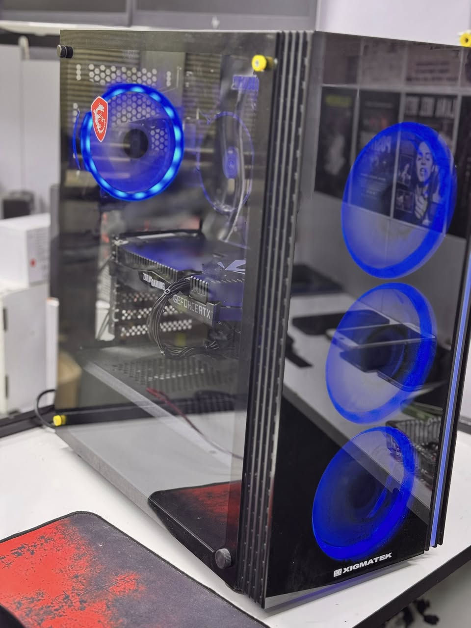 تحية طيبة شبابنا وحبايبنا 
مثل ما عودناكم تجميعات مناسب وبراندات قوية
تجميعة اغلب القطع جدد
R5 3600 جديد
M.B ASROCK B450 جديد
RTX2060 6GB ZOTIAC GAMING مستخدم
SSD128-HDD500 جدد
Ram 16 3200 جديد
CASE XIGMATEK مستخدم
P.S550W+80PLUS مستخدم
السعر ٦٠٠ الف سعر نهائي بدون عملة شبابنا 
متوفر توصيل لكافة المحافظات 
عنوان المكتب واسط - كوت - المشروع- شارع الحاسبات-مكتب MEGA TECHNLOGY 
***********
