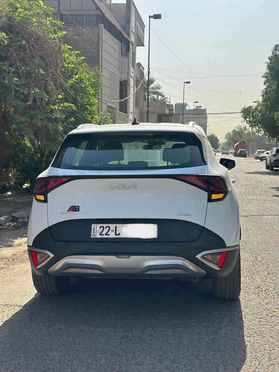 السلام عليكم سبورتج 2024 خليجي للبيع
السيارة مكفوله من صبغ ولبارد والفتح بيها طخة خفيفة بلدعامية الامامية وبداية البنيد من جهة العلامة ممعدلة على وضعها 
وكالة NIM اربيل وكالة او تحويل 
محرك السيارة 2000 دوش
مواصفات السيارة 
بصمة تشغيل وابواب 
مري شفط 
حساسات خلفية
رادارات جانبية 
شاشة لعرض الاعطال وشاشة وسطية كبيرة
ابل كار بلي واندرويد اوتو 
مداخل شحن 
اربع وضعيات قيادة
اوتو هولد 
سايد بربك بصمة 
ومواصفات اكثر 
السعر 218 وبيها مجال للاستفسار اكثر الاتصال على الرقم
*********** مكان السيارة بغداد
