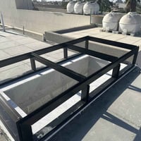 أعمال ألمنيوم وزجاج • شبابيك سلايد • سكاي لايت