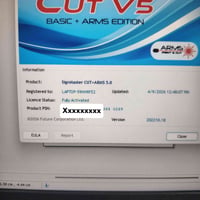 تنصيب وتفعيل برنامج signmaster v5 cut & arms   مدى الحياة لاجهزة الكت ...