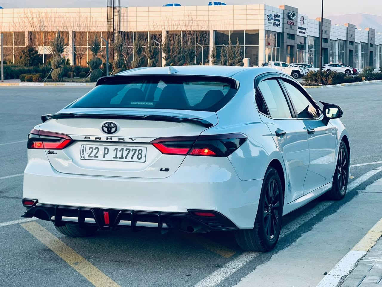 تویوتا کامری
لون سموک🔱
مودیل ٢٠٢٢
ماشیە ٧٣ ئەلف📦
کیر محرک کارەبای مکفول بدون ئەی نقص♻️
صور حادس موجود بدون دواخل حادس بسیط
بدون بارد بدون شوخط 
نضافە مال سیارە ١٠٠/١٠٠🧿
سنوی رقم جدید بیسمی تحویل نفس یوم 
تایارات جدید دهن جدید
دعامی لیل دعامیە بشرط فحص بدون نقص✅
رادار حجر صالنصا موجود بیلادی
مکان سیارە داخل بسلیمانیە
سعر ١٨٩$مجال بسیط
رقم تلفون  ***********

تویتا کامری
مۆدێل ٢٠٢٢
رەنگی سمۆک👌🏻
٧٣ هەزار ڕۆشتوە♻️
کامل جوانکاری بۆ کراوە🧿
سەناوی تازەیە✅
کێڕ و مەکینە و کارەبای بەشەرت💯
رەسمی حادیسەم داناوە ناوگرتنی نیە سەیارەکە
ناونیشان سلێمانی
نرخ ١٨٩$ مجالی کەم
رەقەم ☎️  ***********
