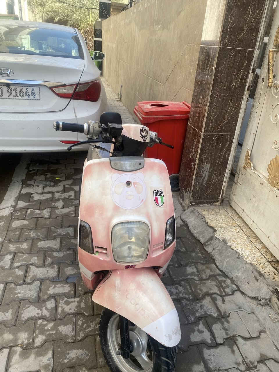 السلام عليكم دراجه للبيع حلوه نضيفه بوليس سلف تجاري وكابريتر تجاري بيها سوط شوي  الله شاهد دراجه ربع ميحتاج تذب بلاديه الدراجه مامفتوحه بس بيها سوط سعرها ٤٥٠ مكاني بغداد الدولعي يم العاب بيت فنجان رقمي 
***********
