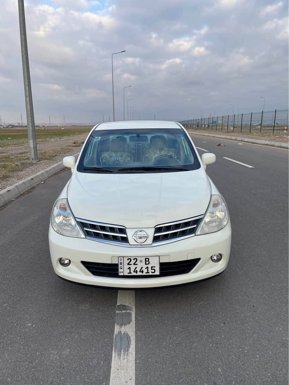 نيسان تيدا مۆدێل 2006ی گێر حادی مەكينە گەورە 
گێرو مەکینەو توندوتۆڵی بەشەرت
تەحویل غەرامەی بەشەرت
بێ بۆیاخ بەس جەمپەکی خەفیفی پشتی هەیە ناوی نەگرتیە وە 
رەقەم هەزە سەنەوەی هەمووی نوێیە چوار تایەی نوێ لۆ بستراوە
سیارەیەکی تابڵێی خاوین ماوەتەوە 
نرخی/ 78 وەرەقەومەجال
شوێن هەولێر بۆزانیاری زیاتر پەیوەندی بکە 
***********
*********** أربيل, العراق
