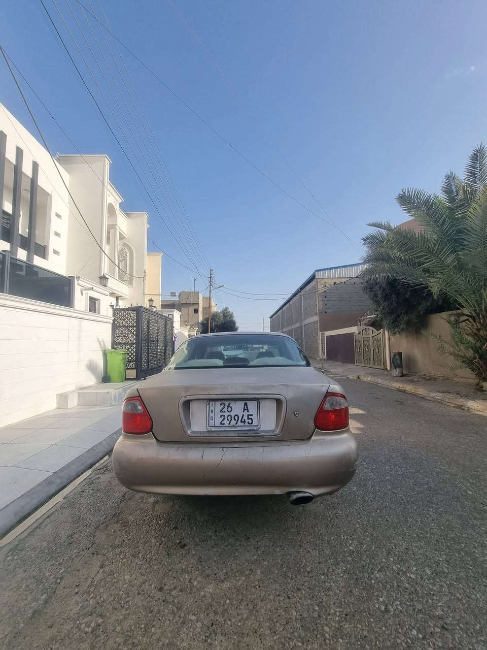 كيا كردوس ٢ موديل ١٩٩٩
مشروع وطني رقم الماني  صلاح الدين سنويه لغايه ٢٠٣١ تحويل مباشر
اقتصاديه لاصرف ولاتبخير
مال جناي ٢٣ سنه يمنه 
تبريد تدفئه تخم تايرات جدد 
تشغيله نص نكٓره سلف
كير محرك خير من الله 
بانوراما 
لون صحراوي
بيه نواقص كدامكم تجي تشوفه وتشلع عيني موديل ٩٩  
*********** واتساب موجود سعر مناسب
