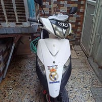 دراجه ماكس ثعلب كابريتر محور نوزل دراجه كفراته نضيفه 90% الدراجه كهربا...