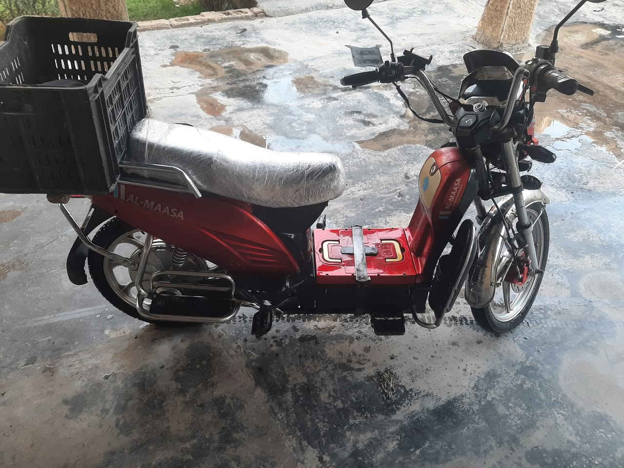 السلام عليكم
دراجة شحن الماسه نظافه ٨٠ بالمية  رايدة ب ٢٩٠ الف مكاني الفلوجه حي نزال ***********
