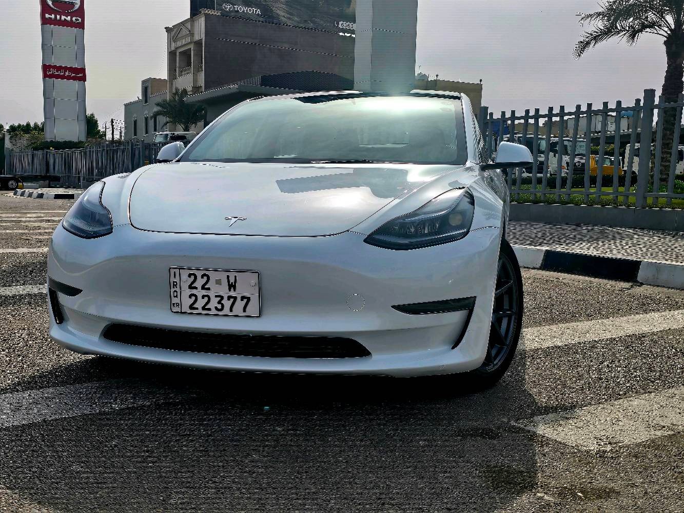 تيسلا 3 
2023
تك ماطور 
اون لاين
ماشية ٤٠ الف مايل
صبغ جاملغ خلف السايق وجزء من قبغ الجنطه من فوك  
بدون دواخل والايرباك سليم 
رقم اربيل  جاهزة ولا نقص برغي
تشغل وتطلع
شاحنه تسلا الاصليه وياها 
السعر ١٧٥ ورقه ومجال قليل جدا
5YJ3EIEA1PF506972 رقم الشاصي 
مكان السيارة بغداد / السيدية 
***********