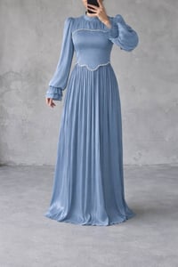 فستان صيفي • مقاسات ٣٨-٤٨ • ٧ ألوان