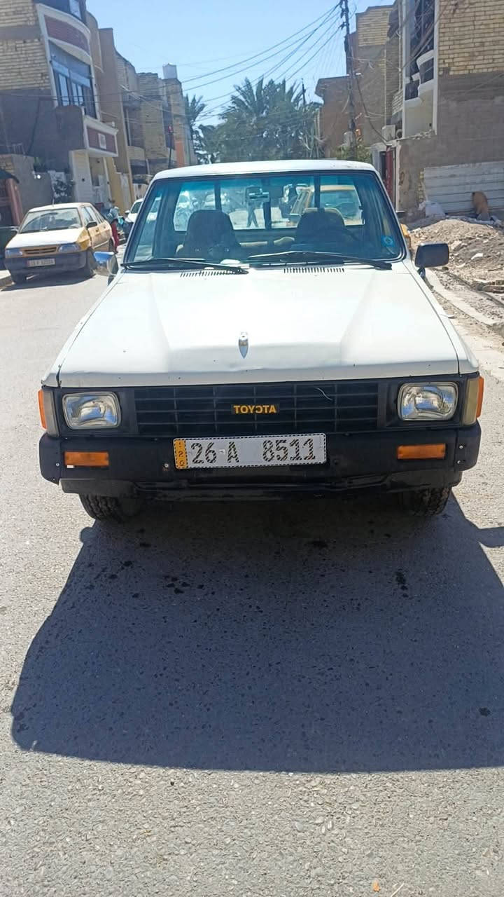 بيكم تيوتا ٨٥ مكينه وكير مكفولات رقم صلاح الدين رقم دولي هزه جديده سنويه جديد سياره بلاد عنوان بغداد الشعب السعر ٣٨ وبيها مجال بصيط *********** السيارة بسمي
