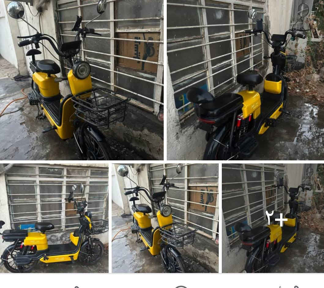 دراجه شحن نظيفه جدا مويديل 2024حجم 20 للبيع 5 بطاريه بسعر 325 الف وبيها مجال بطاريات جديده قبل أقل من شهر شادهن/بغداد-الامين الثانيه وللاستفسار الاتصال على *********** خاص او عام .
