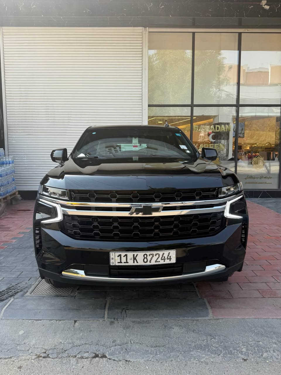 السلام عليكم 
تاهو ٢٠٢٤ 
ماشيه ٥٠٠٠ كيلو 
السياره ضمان المنصور 
بعدها على تبديله الشركه 
مكفوله كفالة عامه من كل شي 
مكان السياره بغداد الكراده شارع ٦٢ 
رقمي *********** بغداد, العراق
