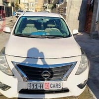 نيسان صني 2019بأسمي بيه حادث باب السايق والخلفي ومصبوغات وربع بنيد ومص...