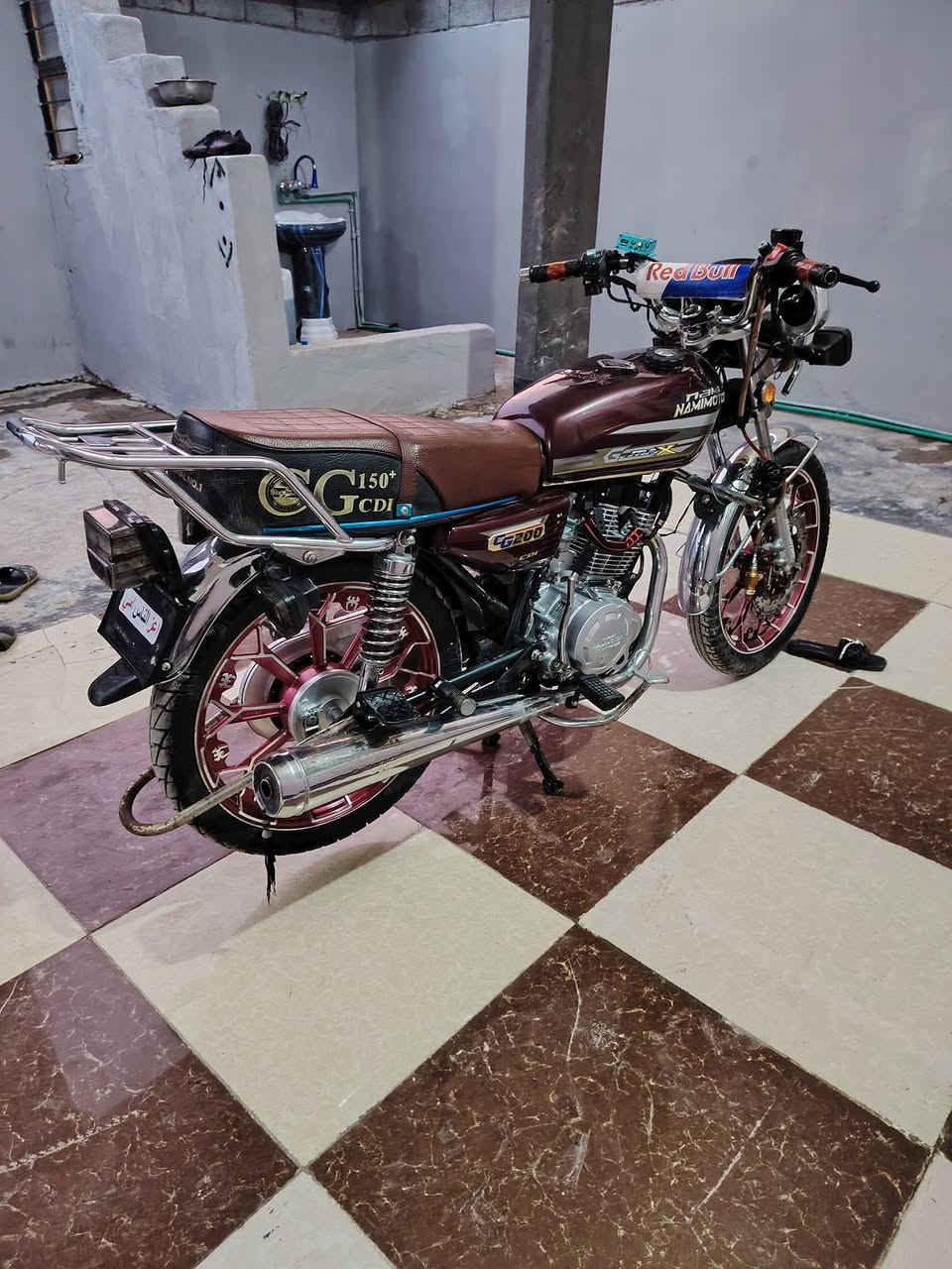 السلام عليكم دراجه نامه برو موديل 2025 سعر 775 للاتصال عله هاذه الرقم *********** مكاني ديالئ منصوريه الجبل
