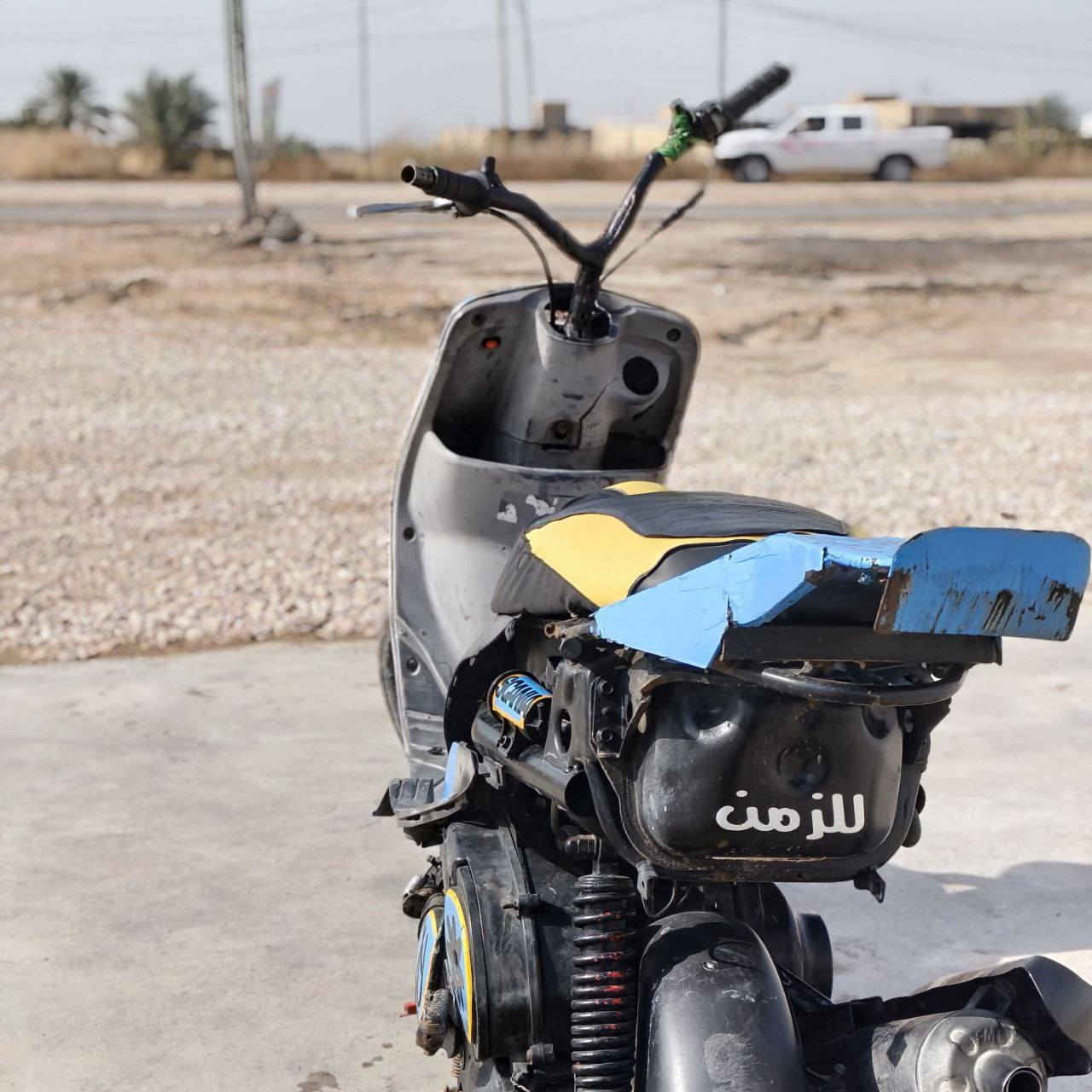 سلام عليكم دراجه ماكس منغولي حربي للبيع سعر 400 وبيه مجال بصيط  مكاني رميثه متواجد فيس او اتصال  عله هاذه الرقم ***********
