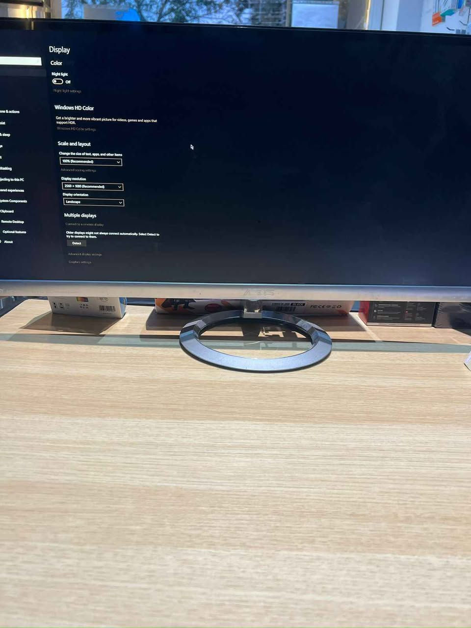 📺 شاشة ASUS ultrawide 2560×1080 للبيع 🔥
شاشة تعطيك مجال رؤية أكبر بالألعاب 🎮
ممتازة لـ PC و PlayStation و Xbox
✅ دقة 2560×1080
✅ صورة واضحة وألوان حلوة
✅ مناسبة للشغل وفتح أكثر من نافذة
✅ حالة نظيفة وتشتغل 100% بدون مشاكل
📍 الموقع:(متوفر لدى مكتب exotech
العنوان:-بغداد/الكاظمية/شارع60/حي البتول)
💰 السعر: (225،000) بغداد, العراق


**إذا كنت صاحب هذا الإعلان وتريد حذفه لأي سبب، رجاءا أرسل رسالة إلى الدعم الفني**