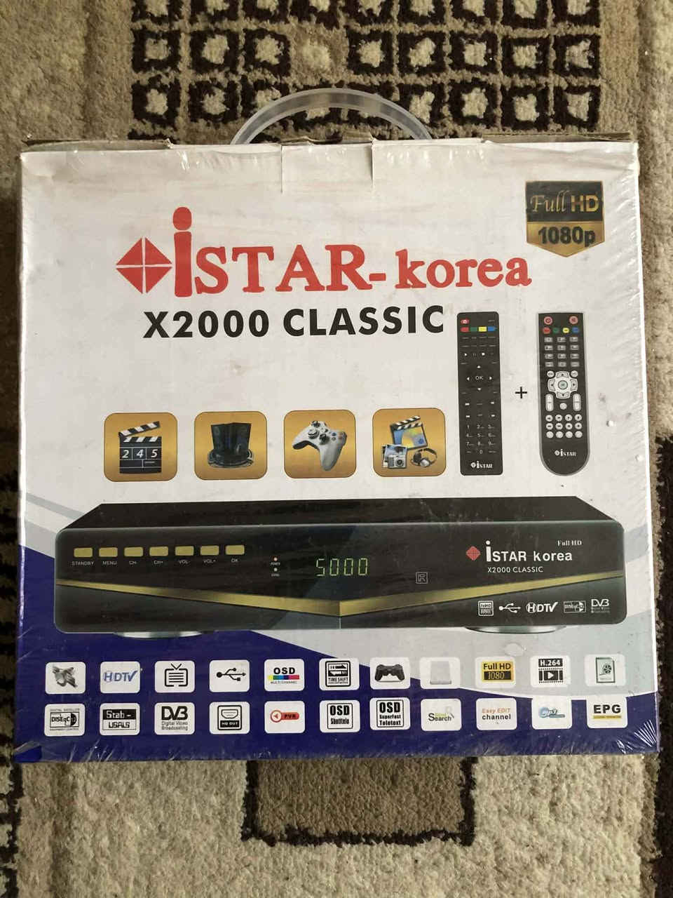 سەتەلایتی (istar x2000)
لۆک فول مواسەفات
 کامل ئەشیاو دوو کۆنترۆڵی بیلاد
ئەتاری و یوتوب و نێتفلێکس و ئەوانەی تێدایە
نرخی قفڵ بێ معامەلە 15 هەزار
گەیاندنیش بەردەستە بۆ سەرجەم شوێنەکان السليمانية, العراق


**إذا كنت صاحب هذا الإعلان وتريد حذفه لأي سبب، رجاءا أرسل رسالة إلى الدعم الفني**