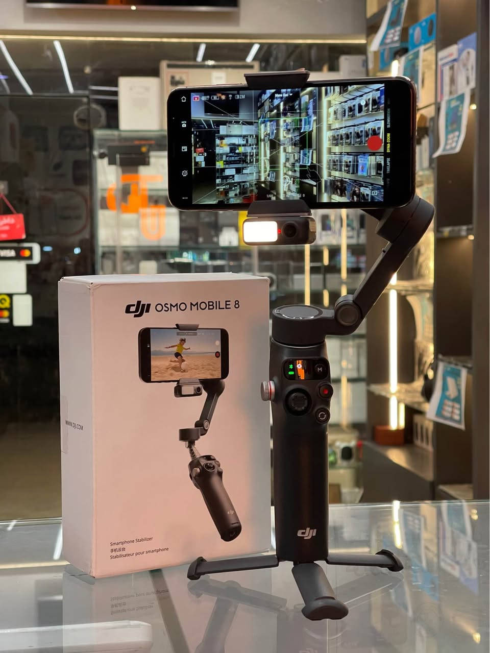 DJI Osmo Mobile 8

باشترین راگری مۆبایل لە جۆری براندی بەناوبانگی DJI 
زۆر ناوازەیە و کەم بە کار هاتووە 
چەندین مواسەفاتی زۆر باشی هەیە کە ئەتوانی 
لە کاتی وێنە و ڤیدیۆ سودی لێ بەبینی 

نرخی زۆر گونجاوە 

ژمارەت مۆبایل 
0750 7722114
0750 4237688
0750 3915516 أربيل, العراق
