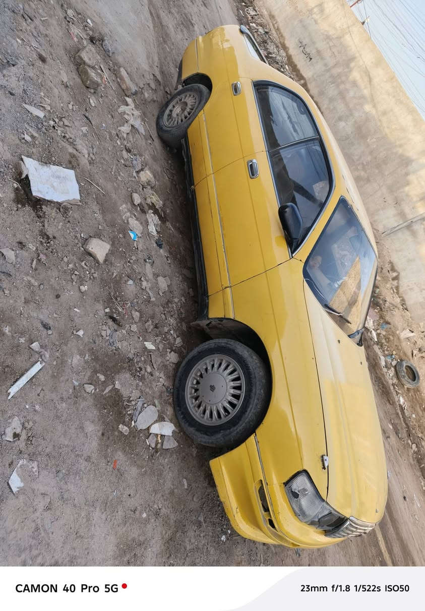 سلام عليكم سياره جاهزه وخير من الله الشراي كبل سويلك وكاله عامه بيه مكينه ثنين ونص أم الديلكو تراي يخبل تخم تاير وسبير جدد شاشه داخليه حساس كفاله عامه من عيب الشرعي ونقل جثمانه سياره اصوليه السعر ب29وبيه مجال حك الجيه المكان شطره رقم الهاتف ***********
