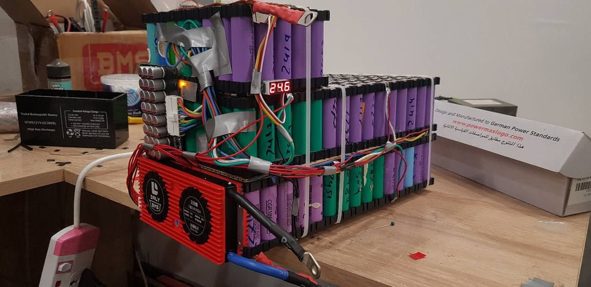 بطاريه ليثيوم ايون
بيع مستعجل
80a 24v 
Bms 100a 24v
مستخدمه تقريبا سنتين  
تشغل حاسبه ساعتين تقريبا
طبعا اغلفهه قبل ما ادزهه
ترهم للعاكسة 24v 
وال ups ابو بطاريتين لكن تظيف شاحنه خارجيه تساعد ع شحن
١٠٠ الف 
مكان بغداد ومتوفر توصيل


**إذا كنت صاحب هذا الإعلان وتريد حذفه لأي سبب، رجاءا أرسل رسالة إلى الدعم الفني**