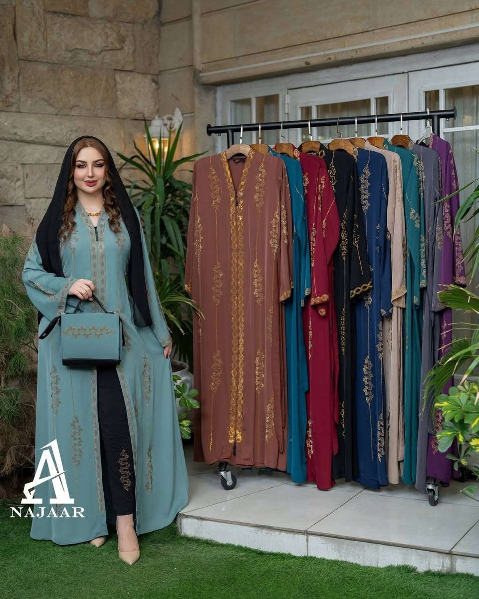 جديد ب٤٠ الف فقط 

عباءه 5 قطع

عباءة + حزام+ بنطرون + جنطه +شال 
  
🎀 الألوان :-الصورة

القياسات :-  من وزن 60 الى وزن 120


**إذا كنت صاحب هذا الإعلان وتريد حذفه لأي سبب، رجاءا أرسل رسالة إلى الدعم الفني**