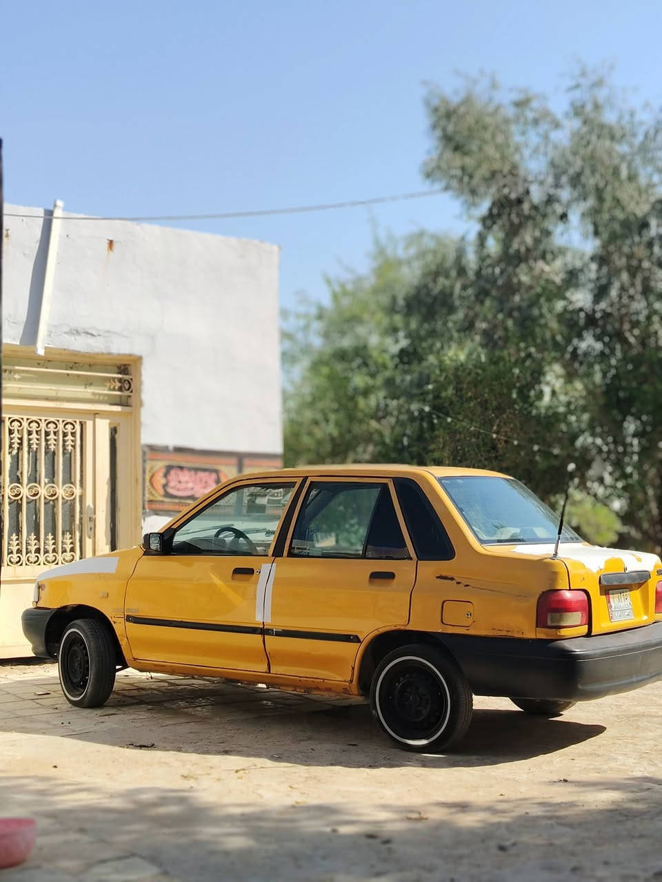 سايبه مديل 11 رقم نجف مداور ثاني يوم مصفره هيئه وغرامات مكينه وكير خير من الله تبريد شغال فقط غاز حداديه جديده تخم تاير باترى جديد كهرباائيات كلها شغاله سياره جاهزه مال جناي السعر 16 وبيها مجال الطيبين مكاني نجف الاشرف عمود 133 شارع ابو صخير قرب المرور رقمي ***********

