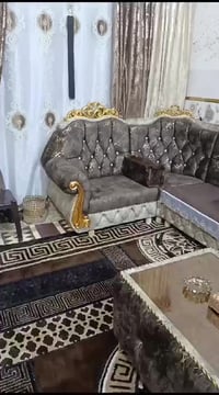 موصل حي البكر • اقمشة تركية • خشب عراقي