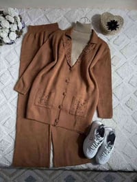 سوت قطعتين❤‍🩹 السعر خاص😍الأستفسار آكتر واتساب ‭0787 592 8266‬ خامة تري...