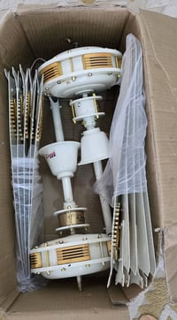 مروحه عدد ٢ خمسة ريش السعر المروحه ٥٠ قفل الاتصال  07829516642